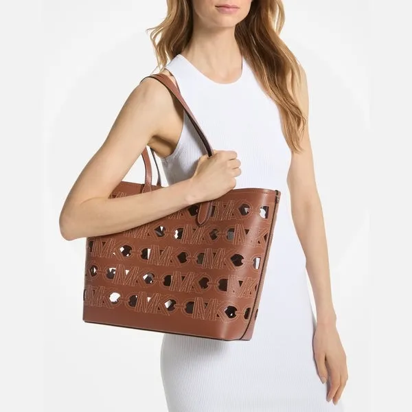 MICHAEL Michael Kors Eliza Faux Leather Tote Bag