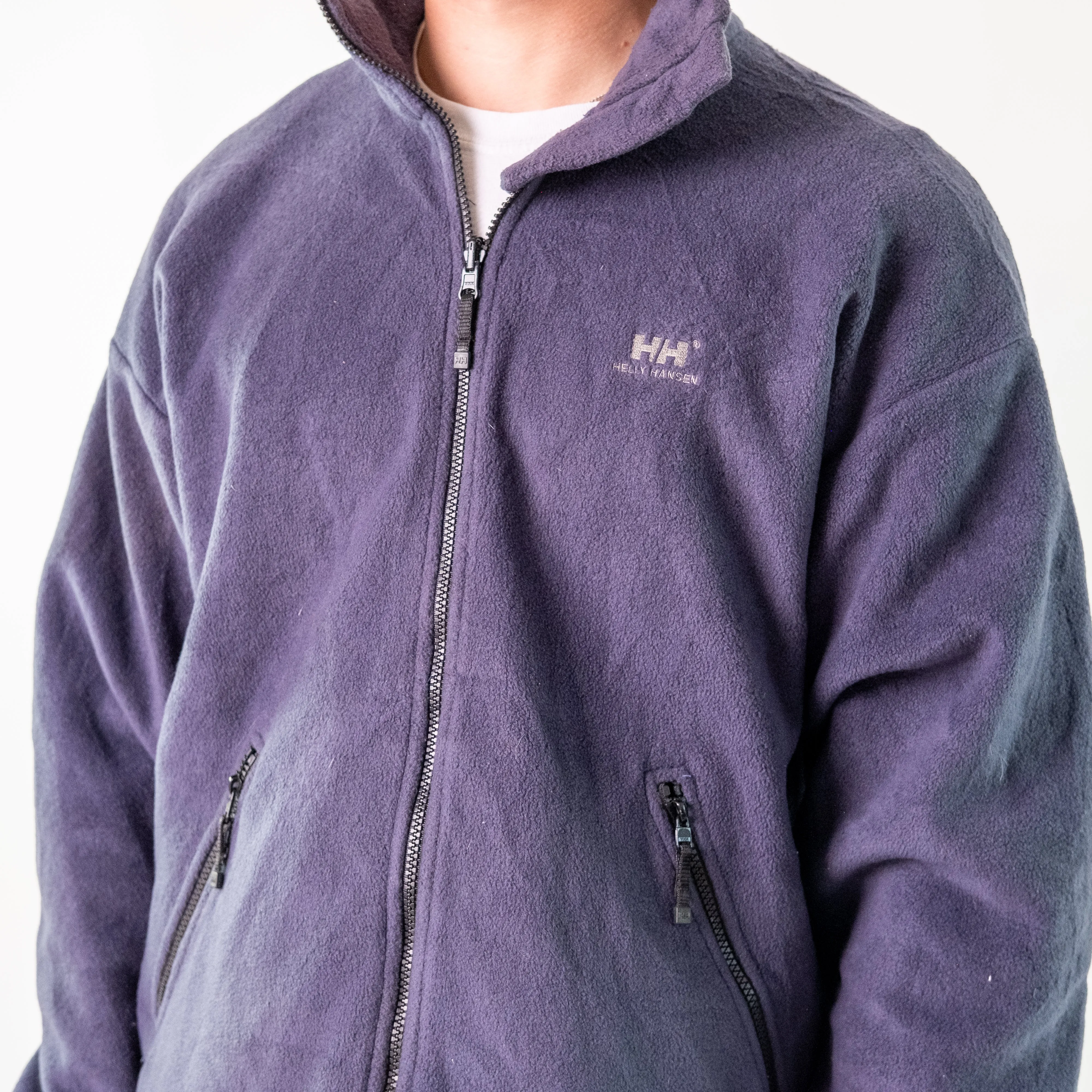 Navy Blue 90s Helly Hansen Fleece (M)