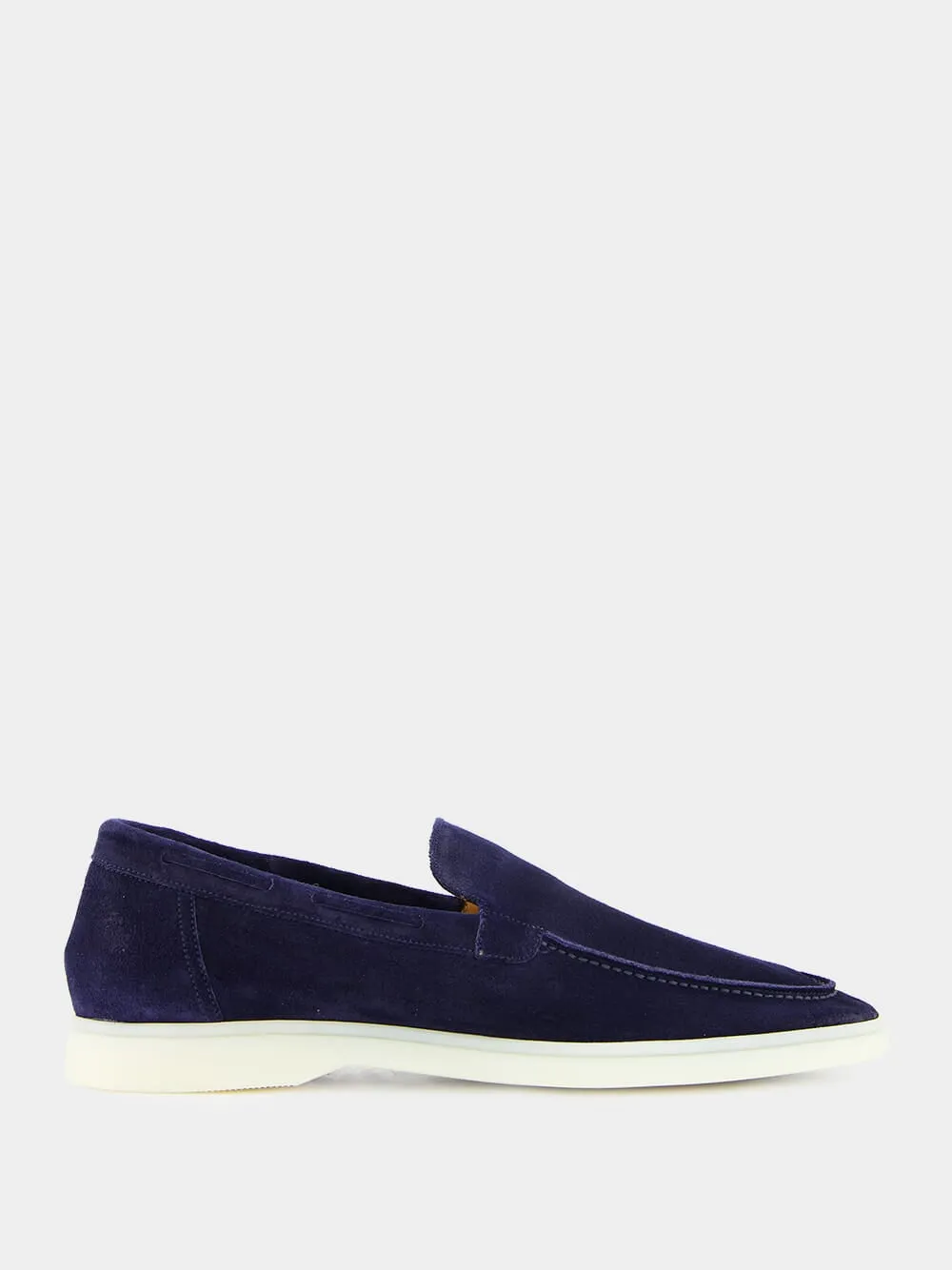 Navy Yacht Loafers