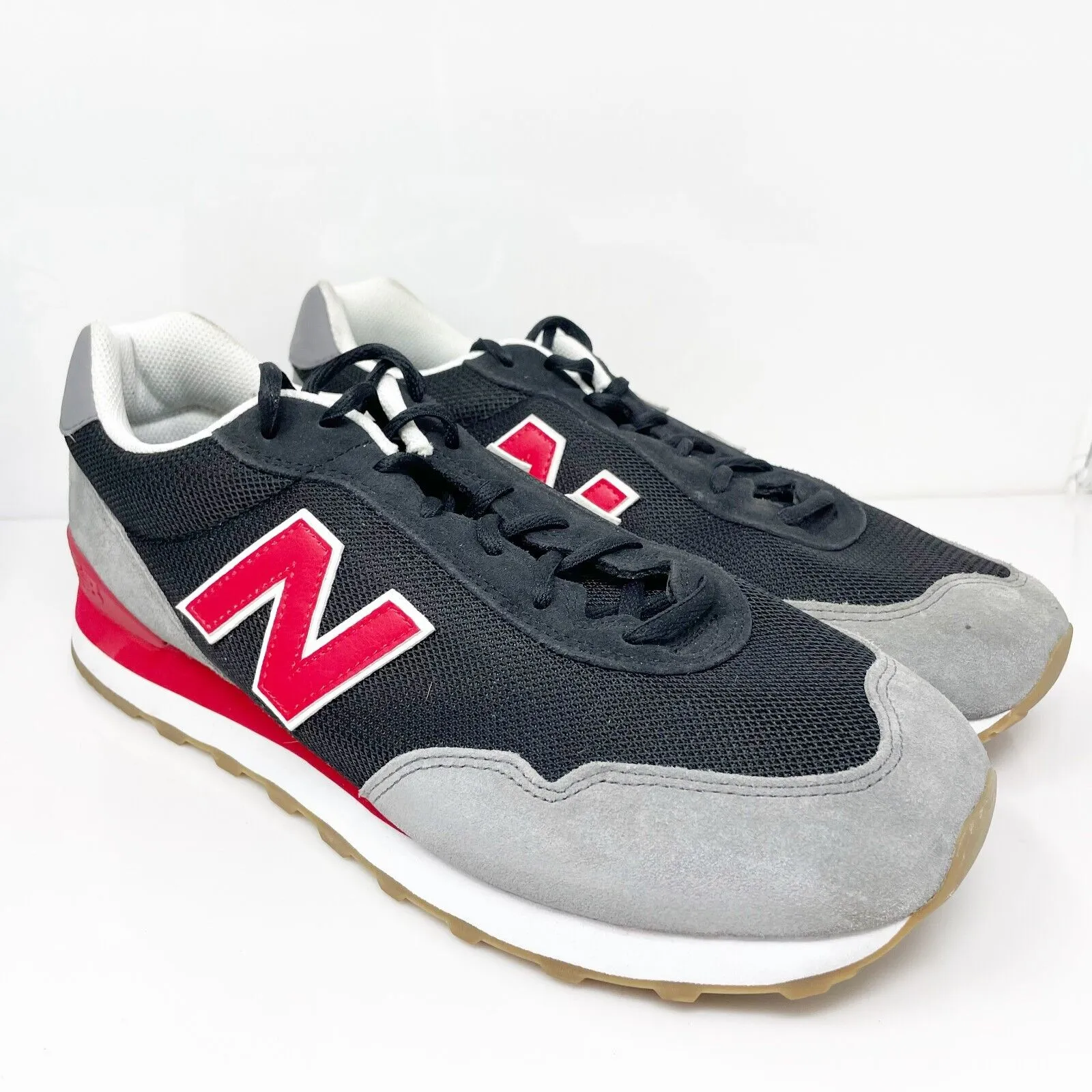 New Balance Mens 515 V3 ML515VS3 Black Casual Shoes Sneakers Size 13 4E