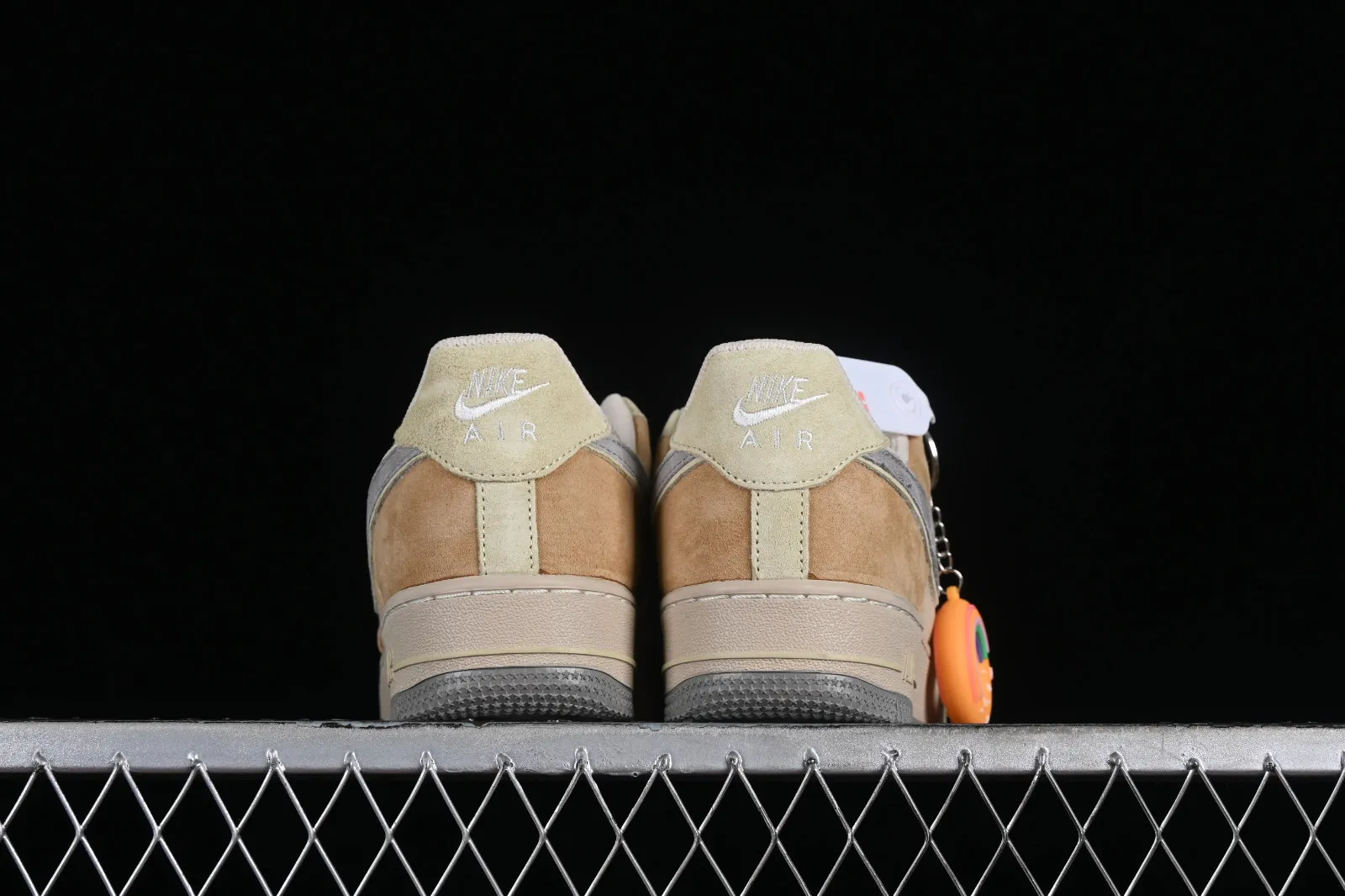 Nike Air Force 1 07 Low Bagelt Suede Brown Grey CD1221-999