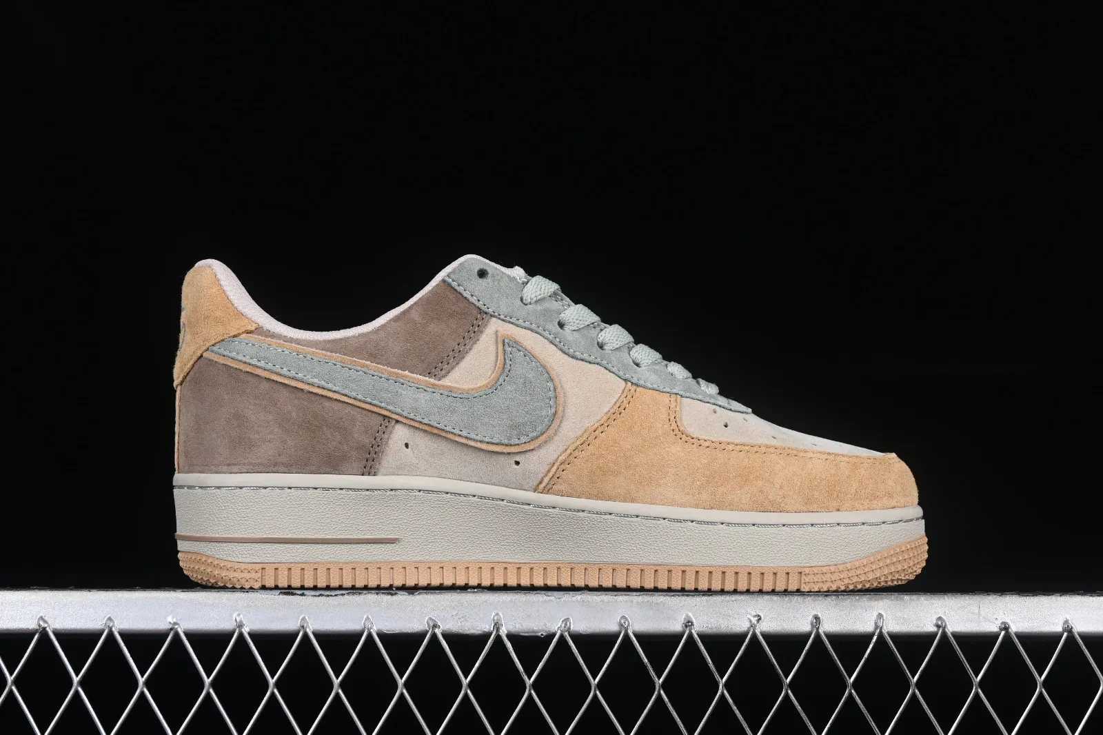 Nike Air Force 1 07 Low Dragon Ball Suede Brown Grey CD1221-666