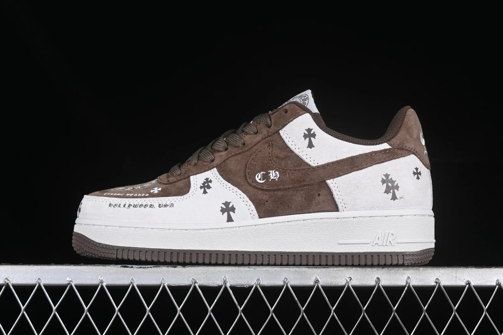 Nike Air Force 1 07 Low Suede White Brown KL2307-505