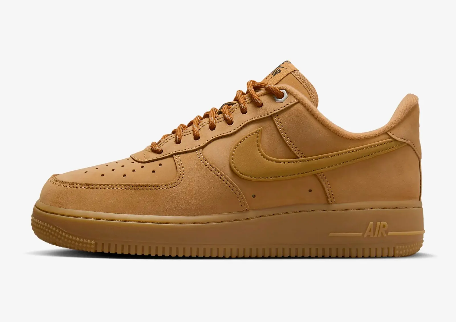 Nike Air Force 1 07 Low WB Flax Gum Light Brown Black Wheat FZ7372-200