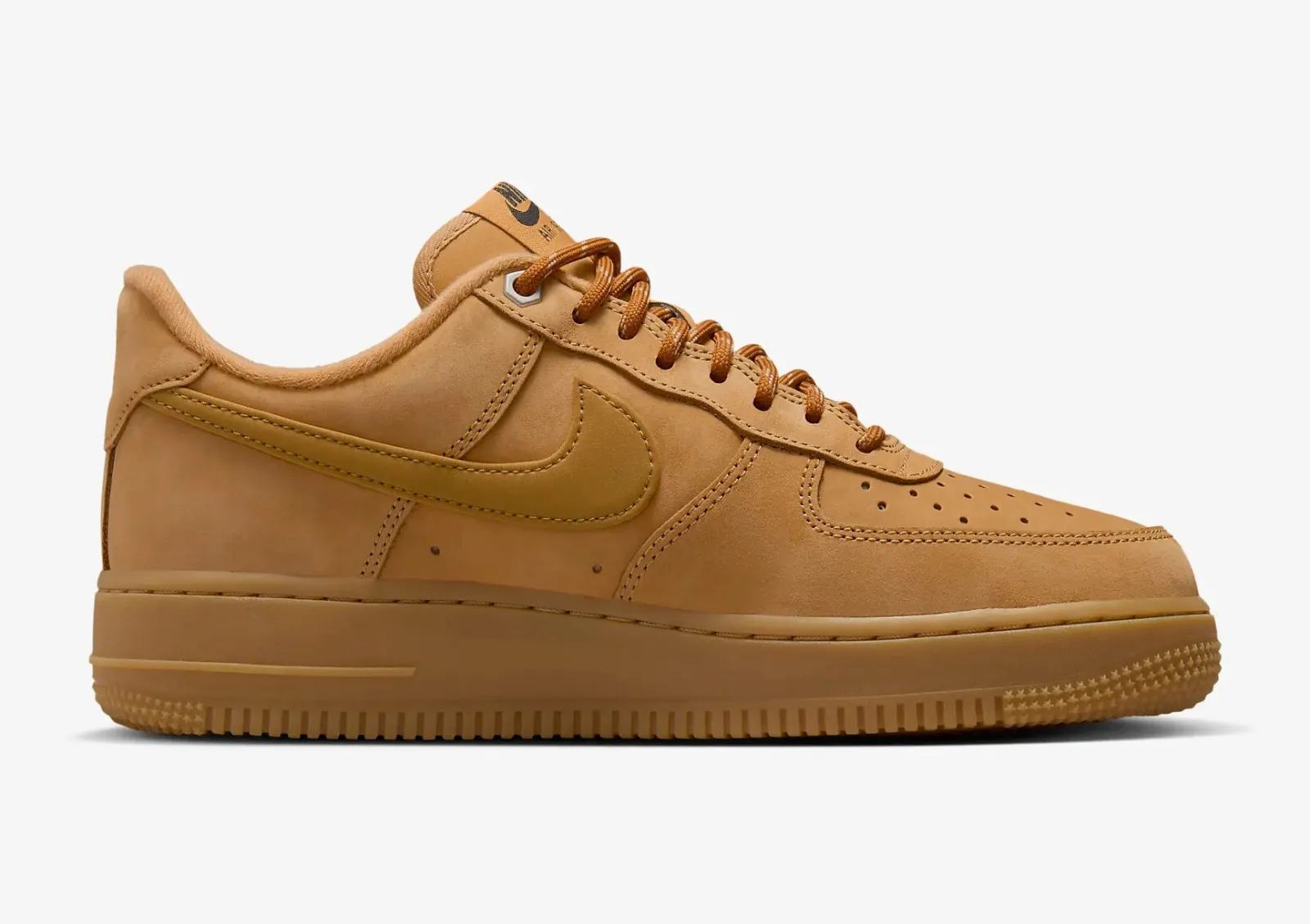 Nike Air Force 1 07 Low WB Flax Gum Light Brown Black Wheat FZ7372-200