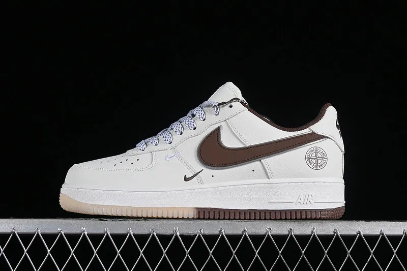 Nike Air Force 1 07 Low White Brown SL-240444