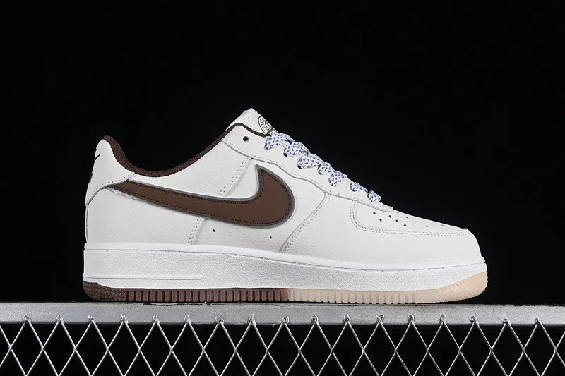 Nike Air Force 1 07 Low White Brown SL-240444