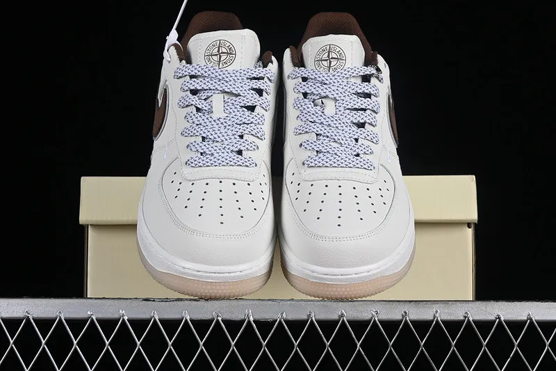 Nike Air Force 1 07 Low White Brown SL-240444