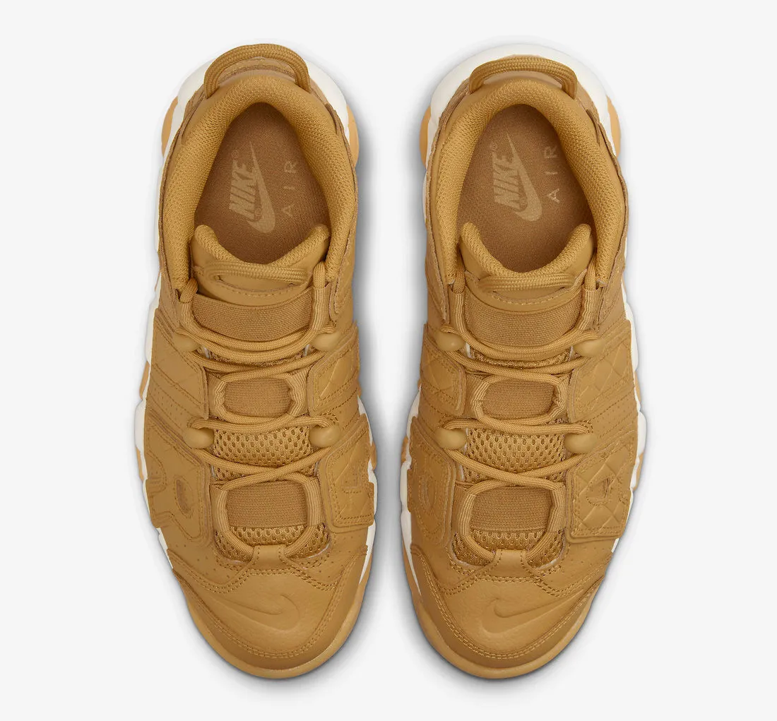 Nike Air More Uptempo Quilted Wheat Gum Light Brown DX3375-700