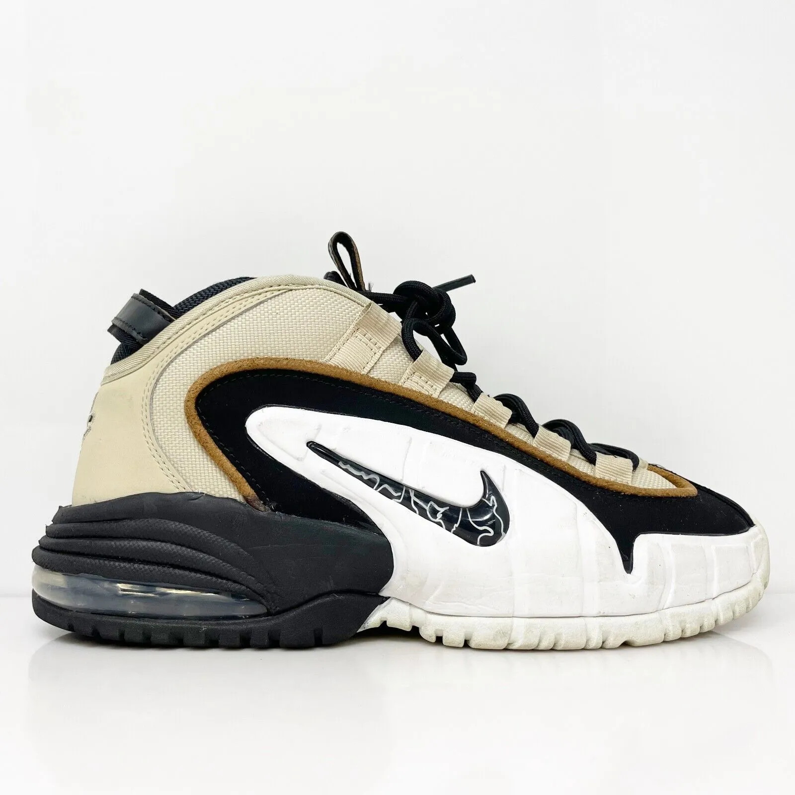 Nike Boys Air Max Penny 1 DZ5311-200 Beige Casual Shoes Sneakers Size 7Y