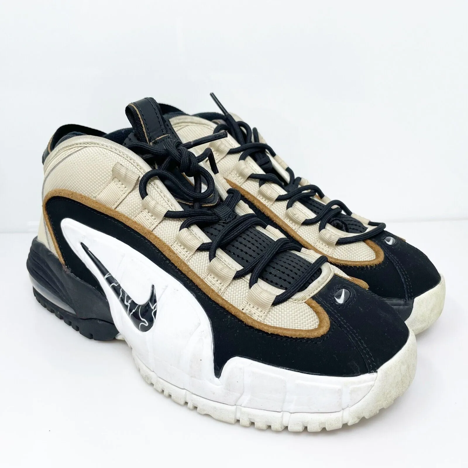 Nike Boys Air Max Penny 1 DZ5311-200 Beige Casual Shoes Sneakers Size 7Y