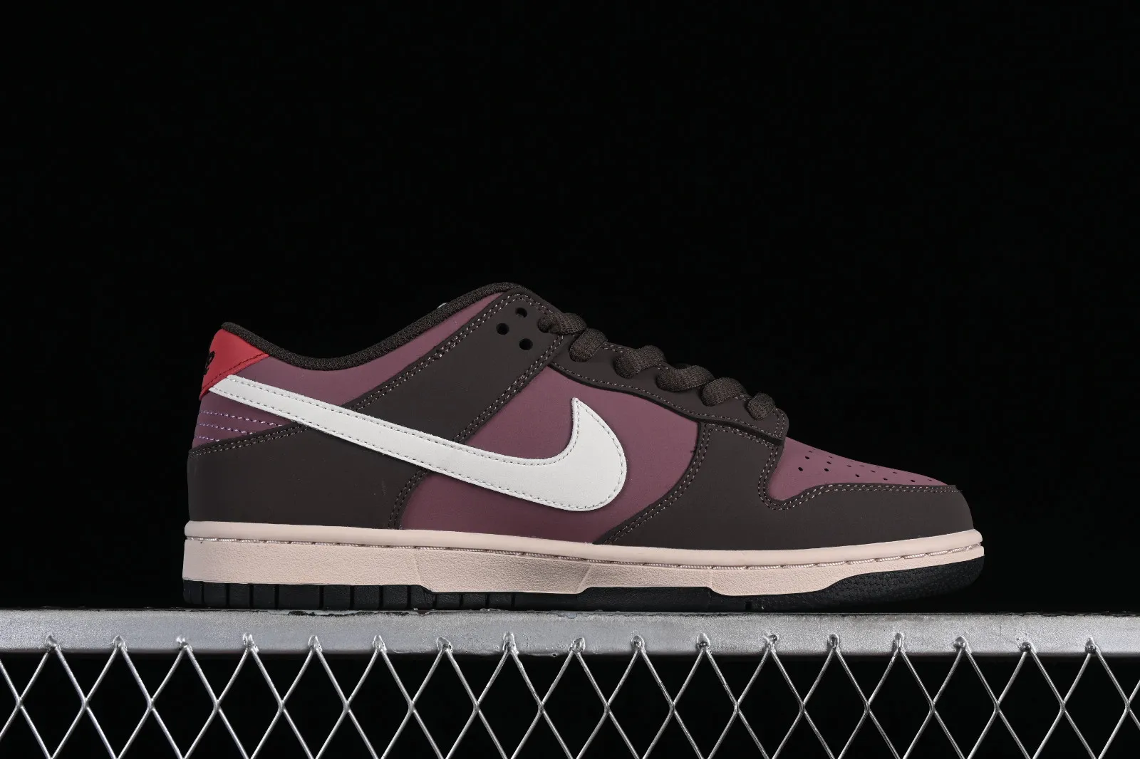 Nike SB Dunk Low Dark Brown Purple White Red MU0232-362