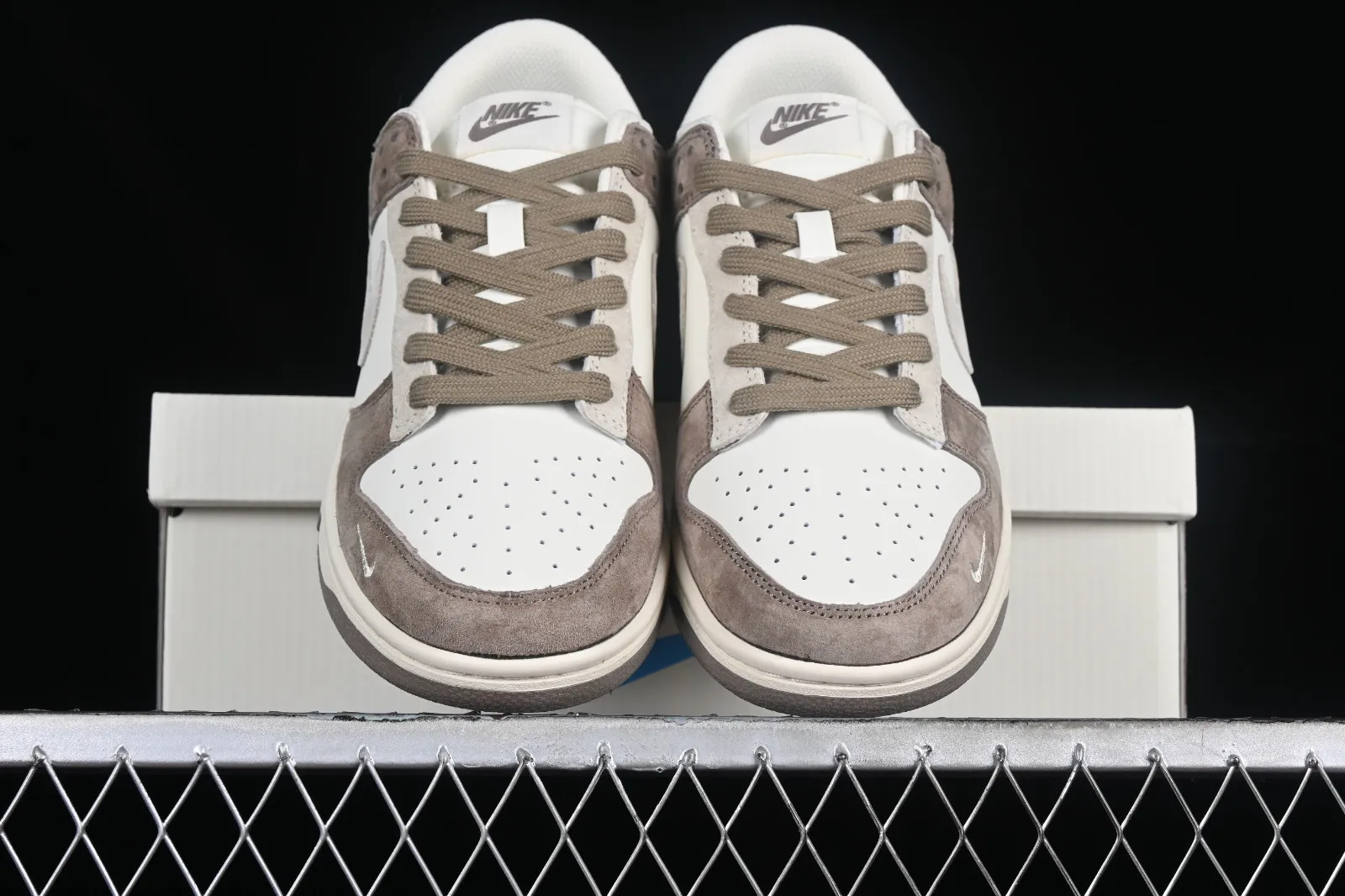 Nike SB Dunk Low Off White Grey Brown JH8037-925