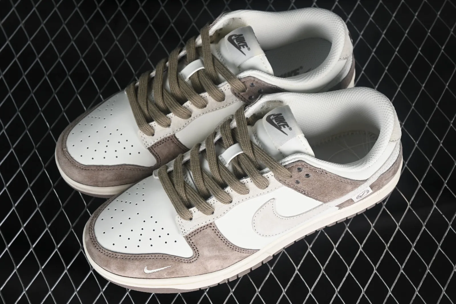 Nike SB Dunk Low Off White Grey Brown JH8037-925