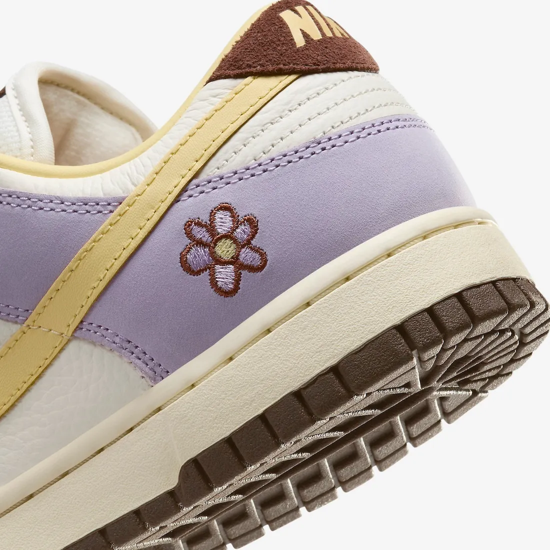 Nike SB Dunk Low Premium Lilac Bloom Soft Yellow Sail Baroque Brown FB7910-500