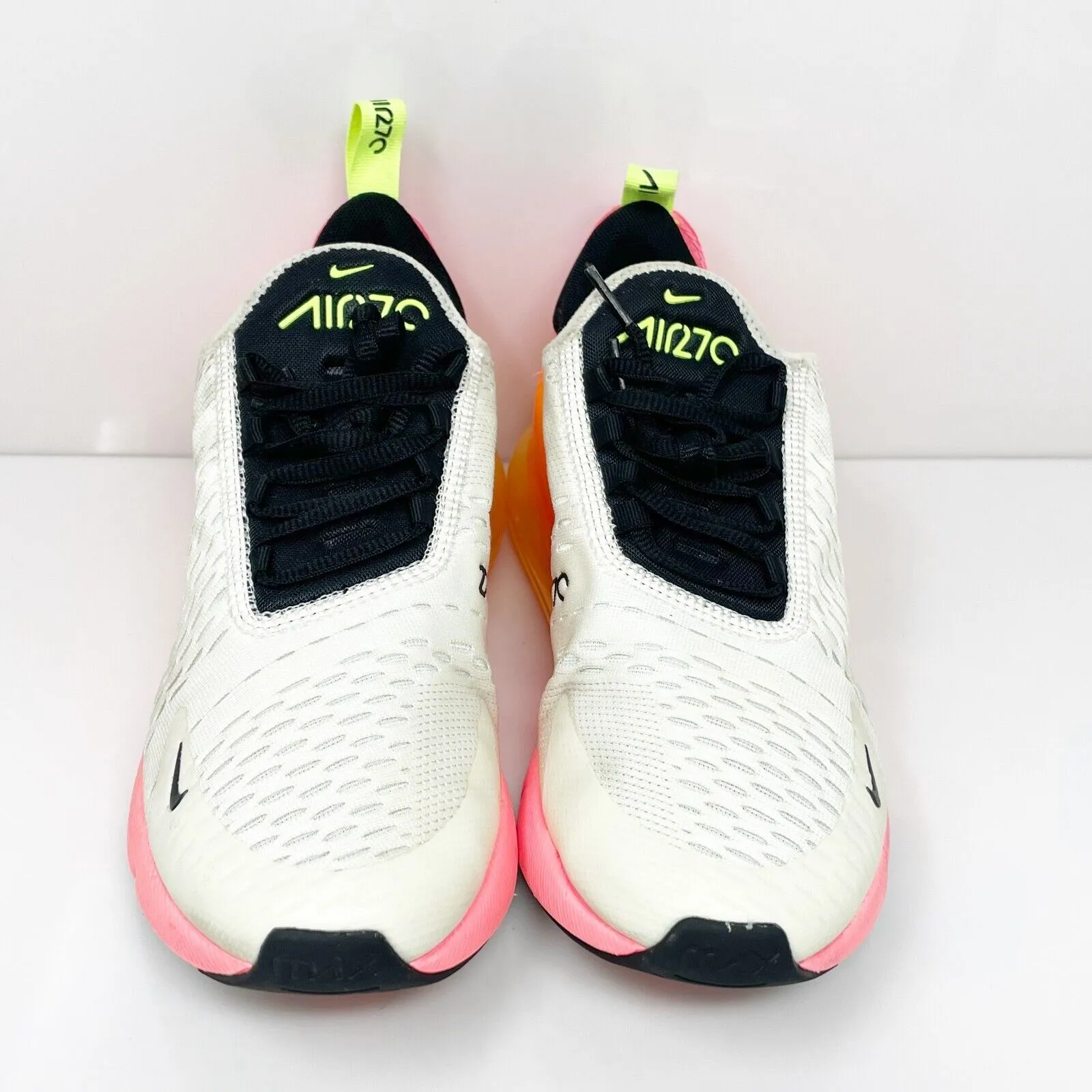 Nike Womens Air Max 270 DJ5997-100 White Running Shoes Sneakers Size 8