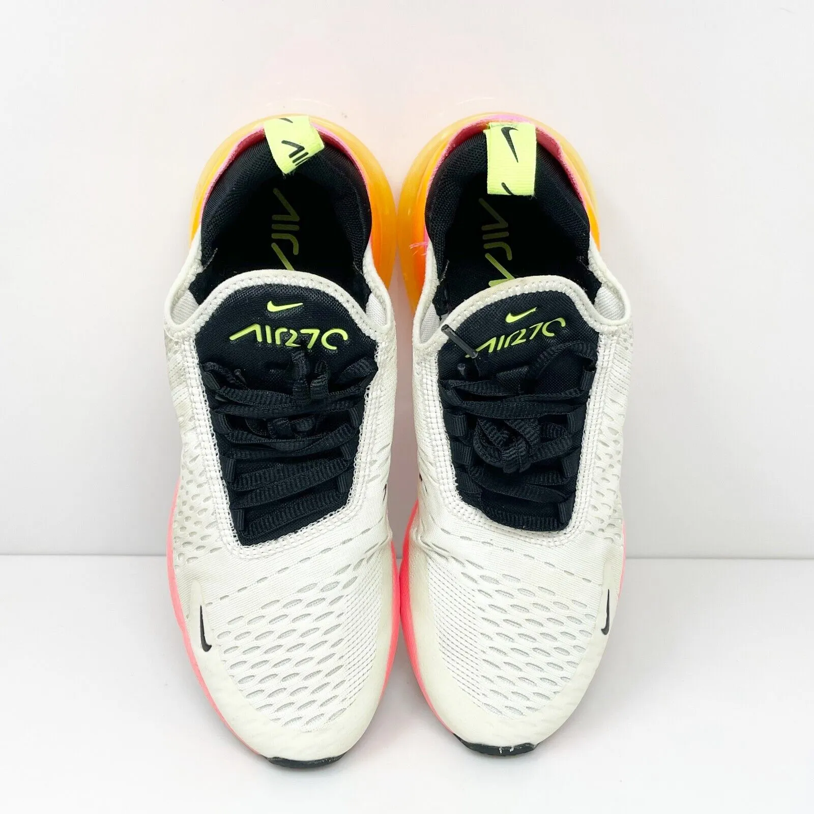 Nike Womens Air Max 270 DJ5997-100 White Running Shoes Sneakers Size 8