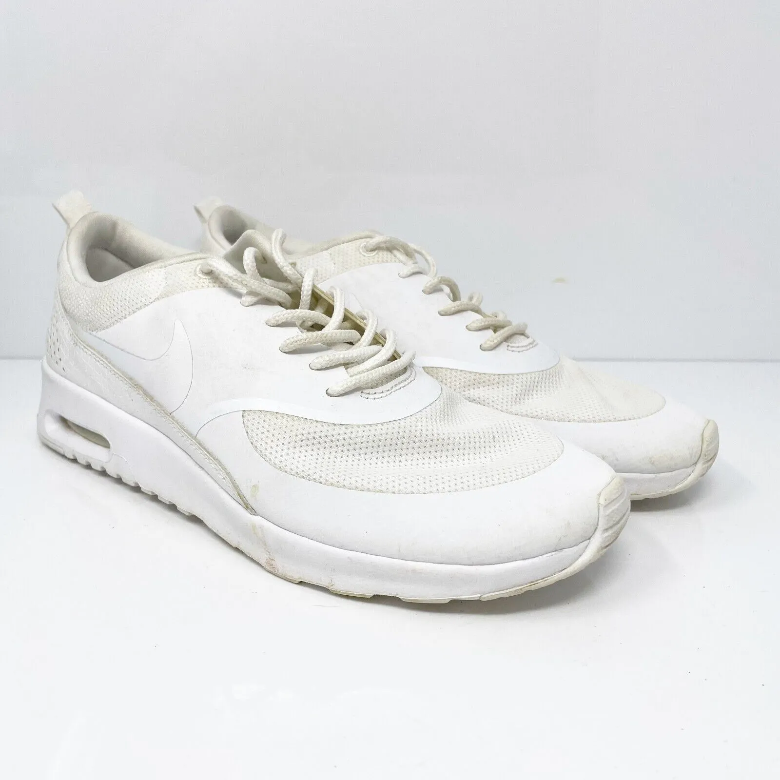 Nike Womens Air Max Thea 599409-104 White Running Shoes Sneakers Size 8.5