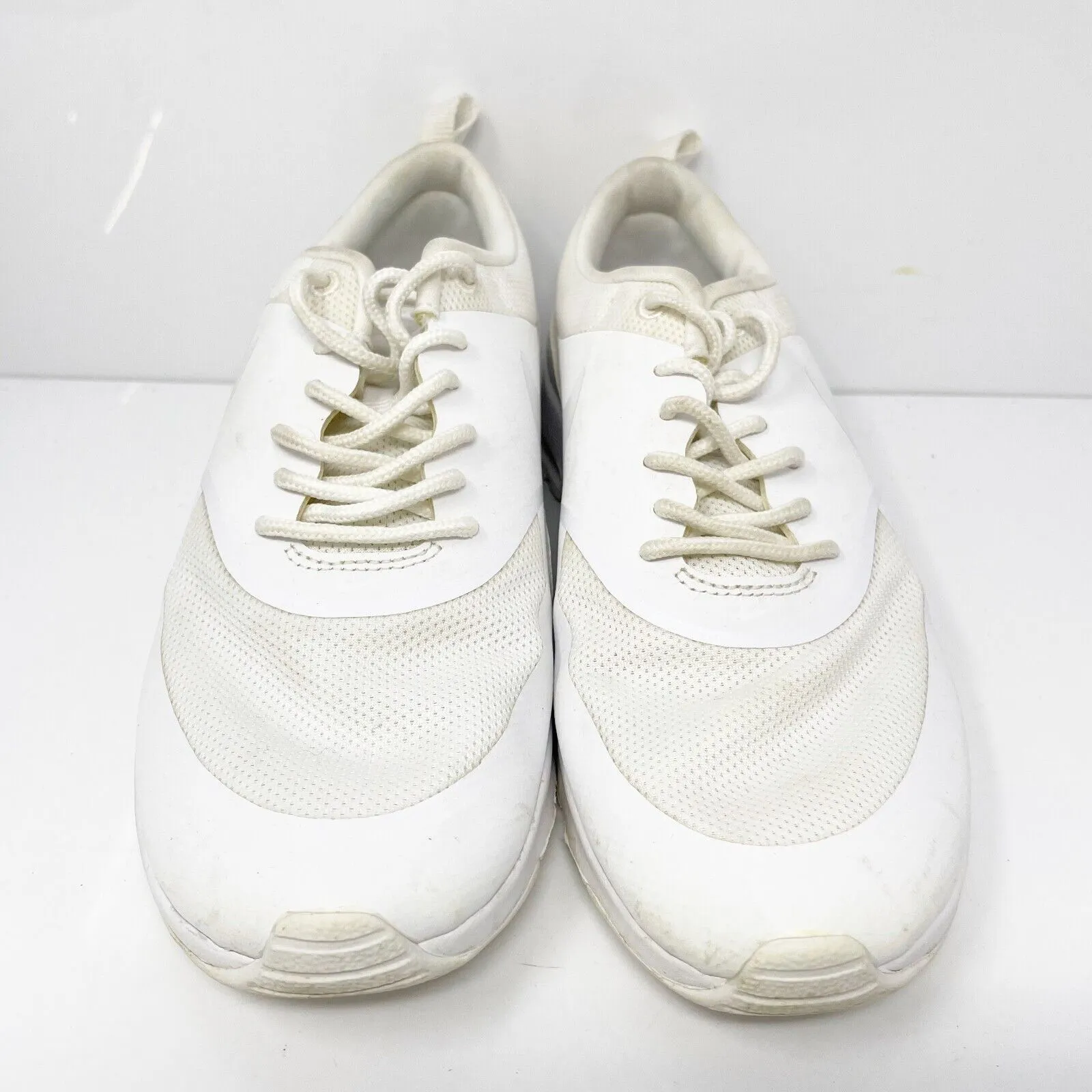 Nike Womens Air Max Thea 599409-104 White Running Shoes Sneakers Size 8.5