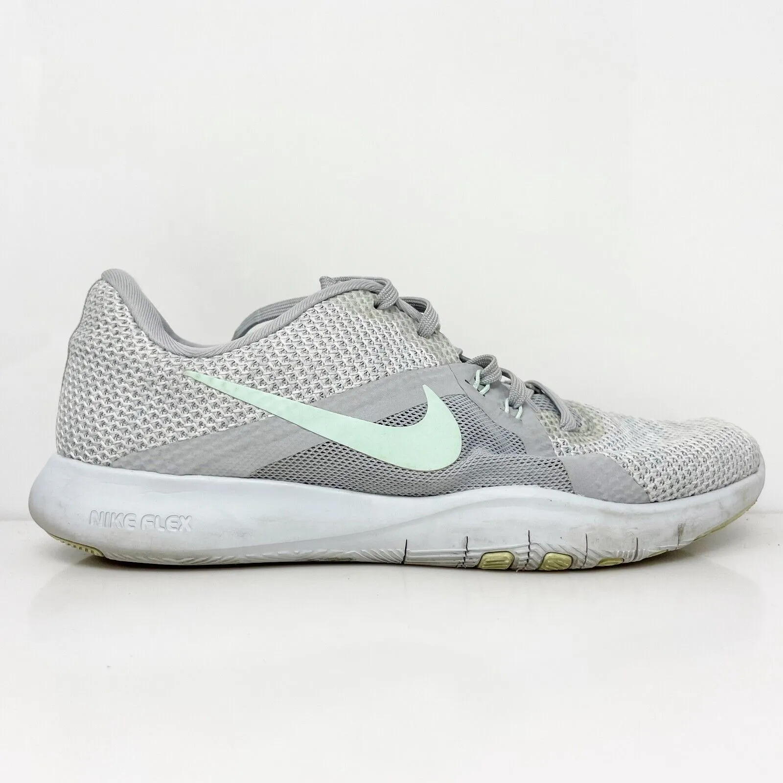 Nike Womens Flex Trainer 8 AJ8168-003 Gray Running Shoes Sneakers Size 7.5 W