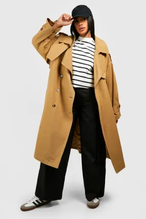 Oversized Belted Trench Coat