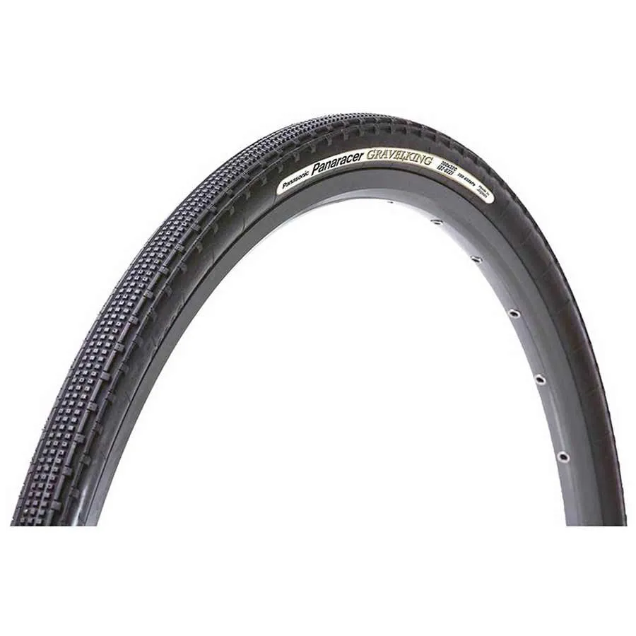 Panaracer Gravelking SK Bicycle Gravel Tire 700x38C Folding Tubeless Clincher Black