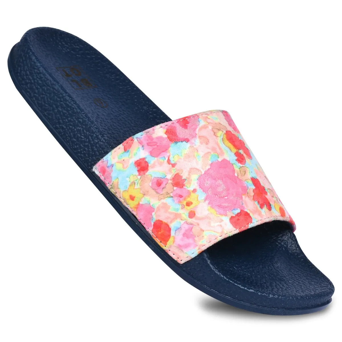 Paragon  K10906L Women Casual Slides | Stylish Sliders for Everyday Use for Ladies | Trendy & Comfortable Slippers with Cushione