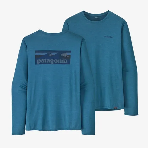 Patagonia Men's Long-Sleeved Capilene Cool Daily Graphic Shirt - Waters