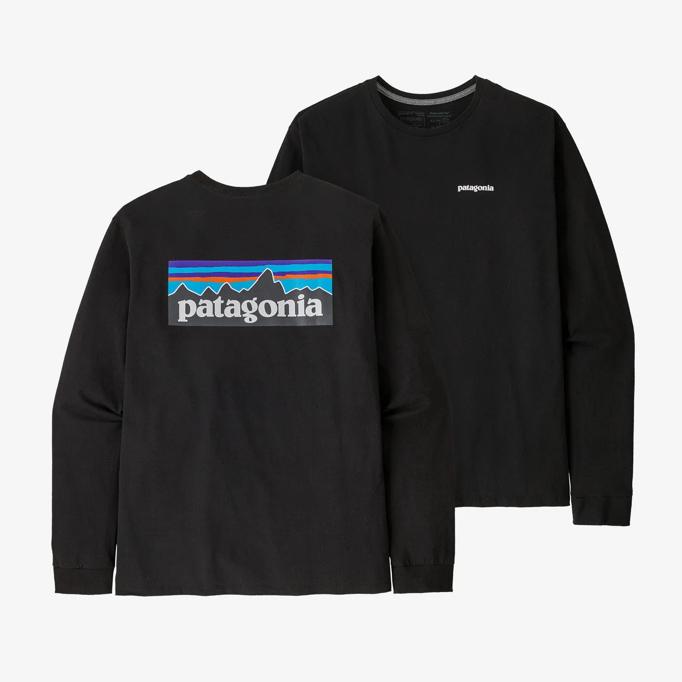 Patagonia Men's Long-Sleeved P-6 Logo Responsibili-Tee - Long Sleeved Tee