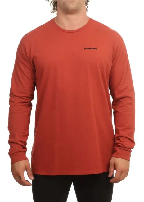 Patagonia Men's Long-Sleeved P-6 Logo Responsibili-Tee - Long Sleeved Tee