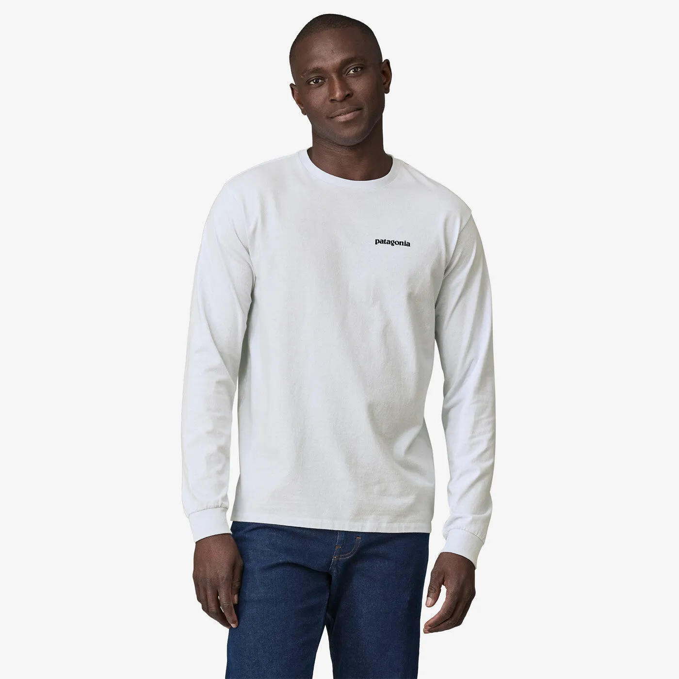 Patagonia Men's Long-Sleeved P-6 Logo Responsibili-Tee - Long Sleeved Tee