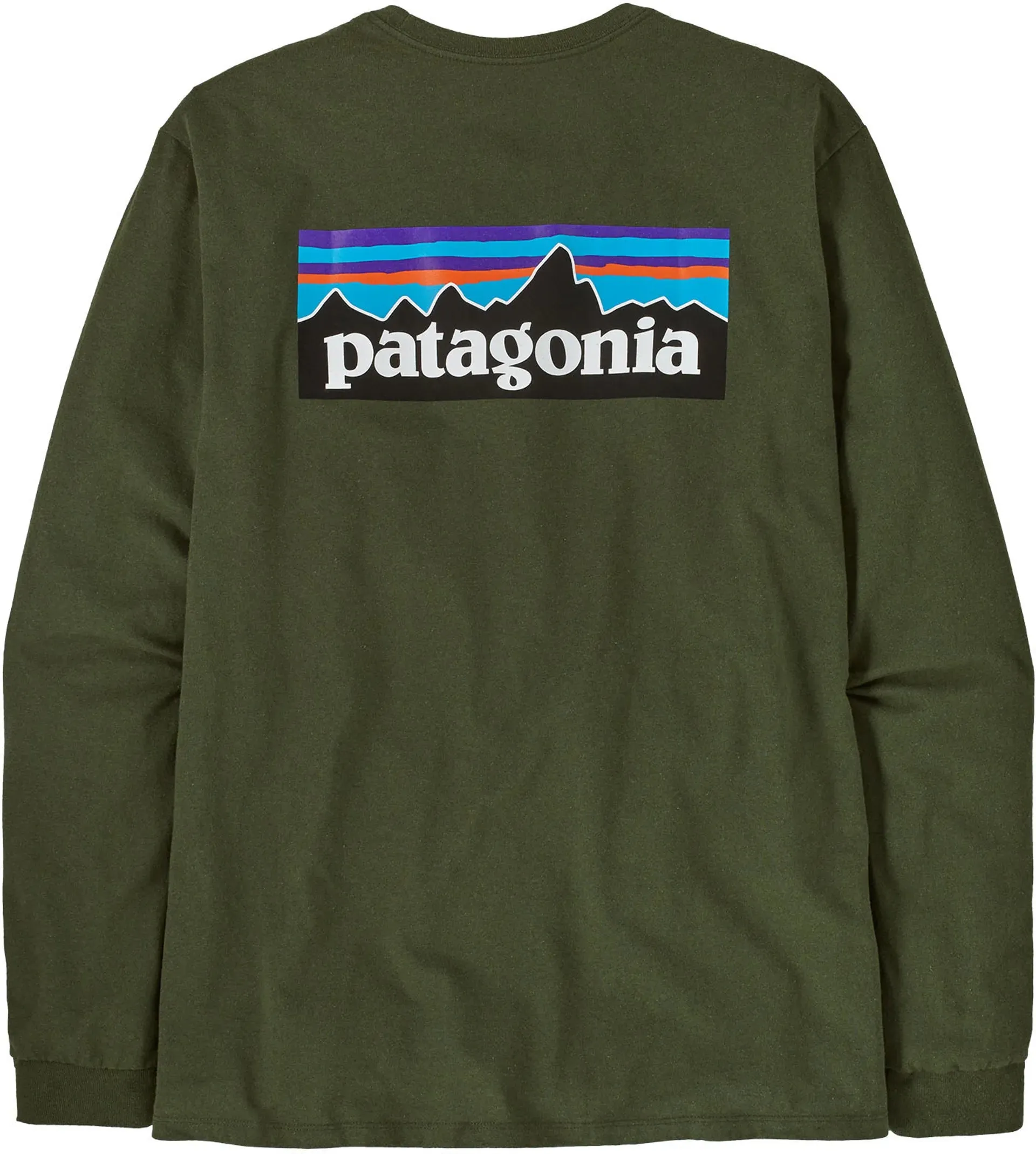 Patagonia Men's Long-Sleeved P-6 Logo Responsibili-Tee - Long Sleeved Tee