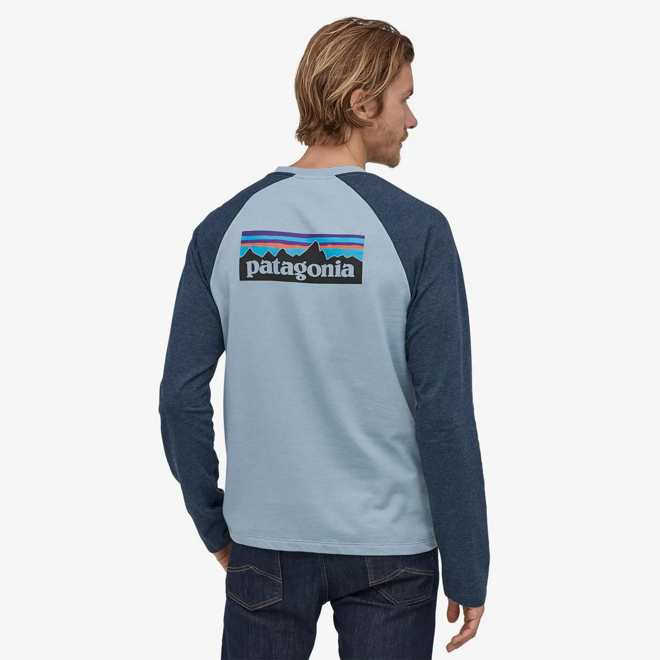 Patagonia Men's P-6 Logo Lightweight Crew Sweatshirt