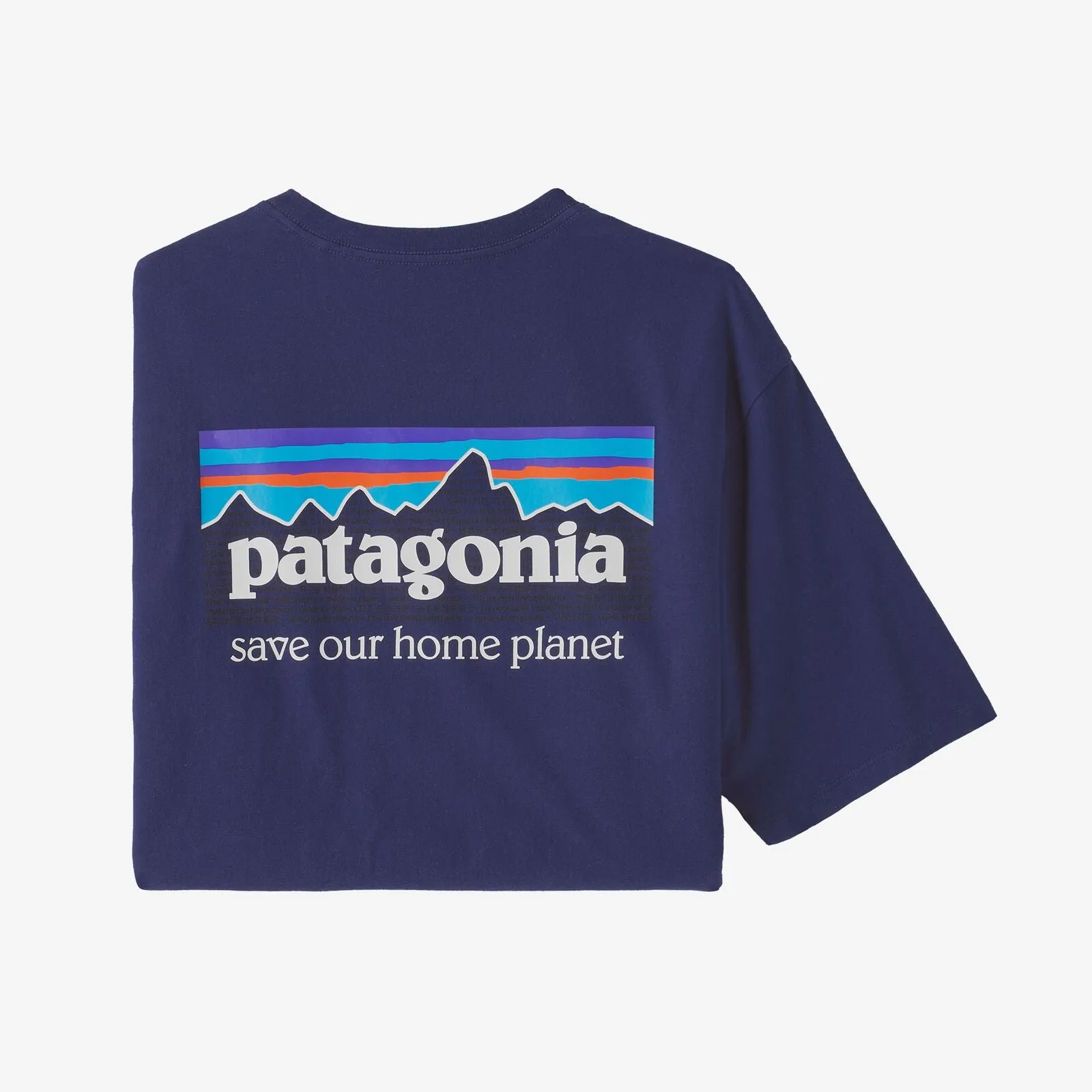 Patagonia Men's P-6 Mission Organic T-Shirt - Patagonia Logo Tee Shirt