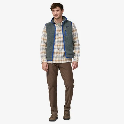 Patagonia Retro Pile Fleece Vest - Patagonia Men's Retro Pile Fleece Gilet