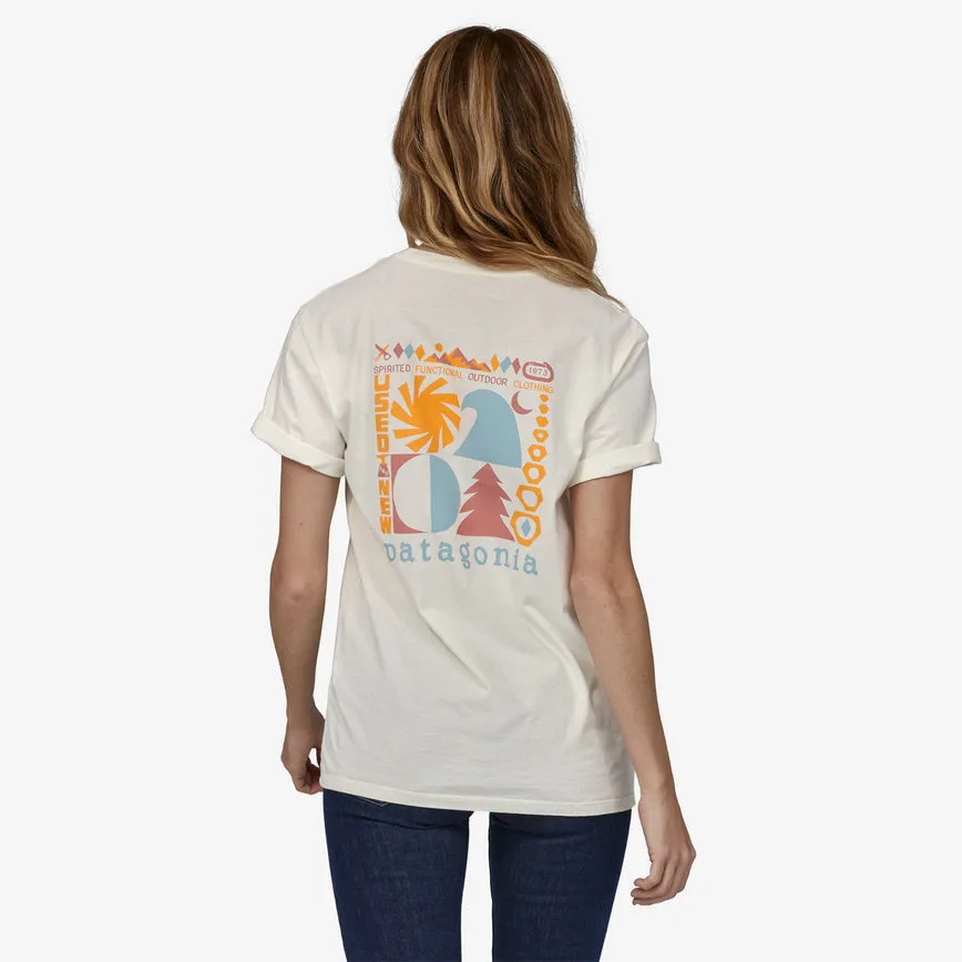 Patagonia Spirited Seasons Organic T-Shirt - Unisex Patagonia Tee Shirt