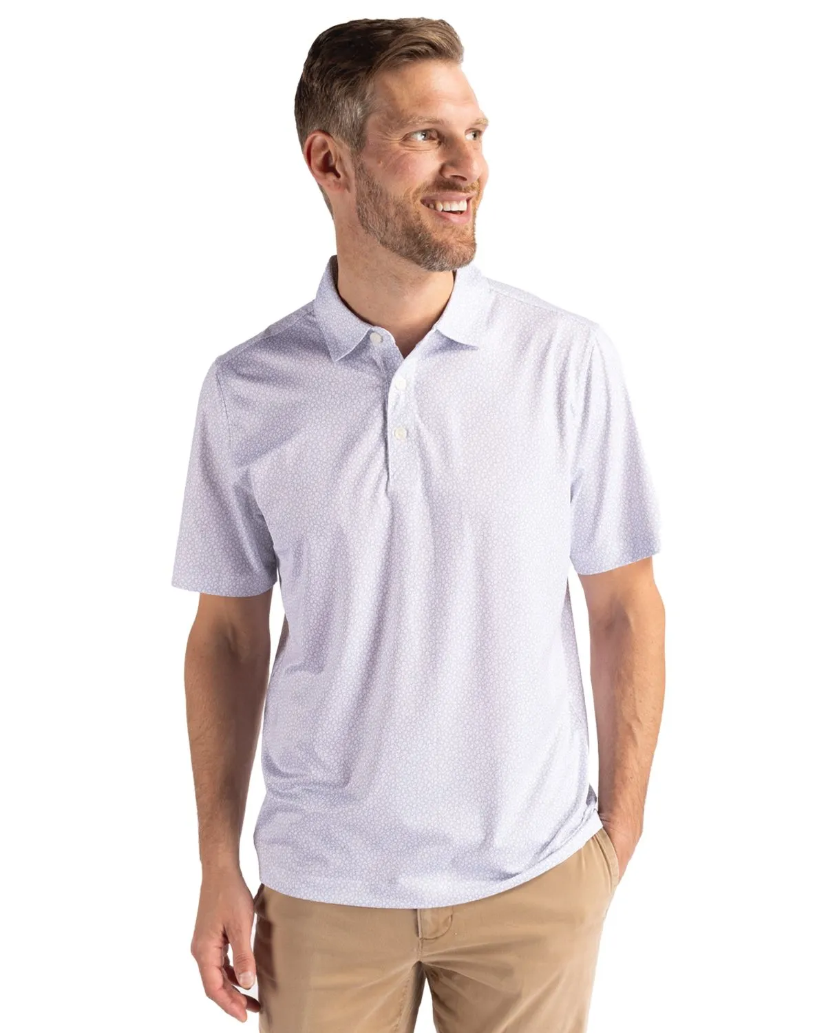 Pike Eco Pebble Print Polo