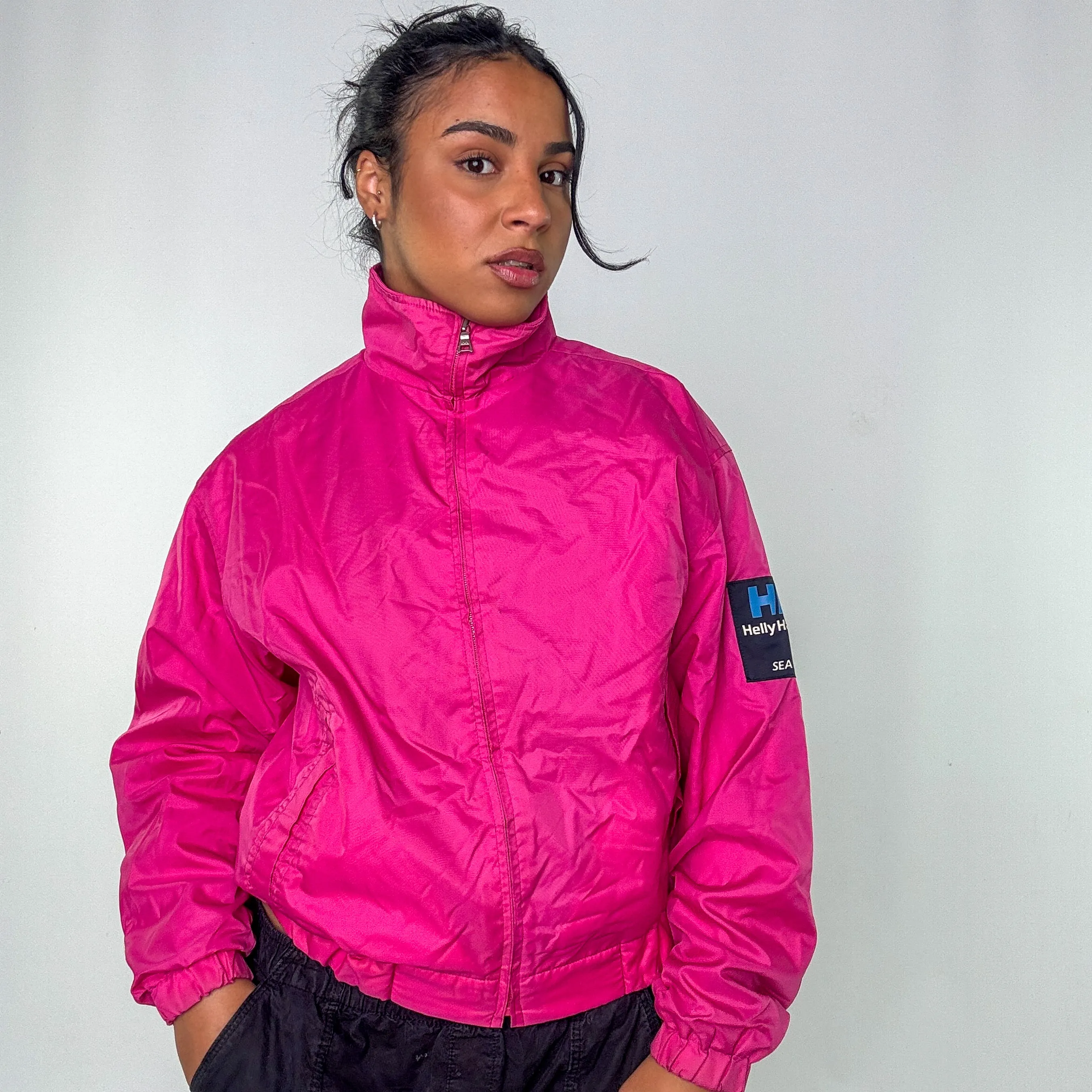 Pink y2ks Helly Hansen Track Jacket (M)