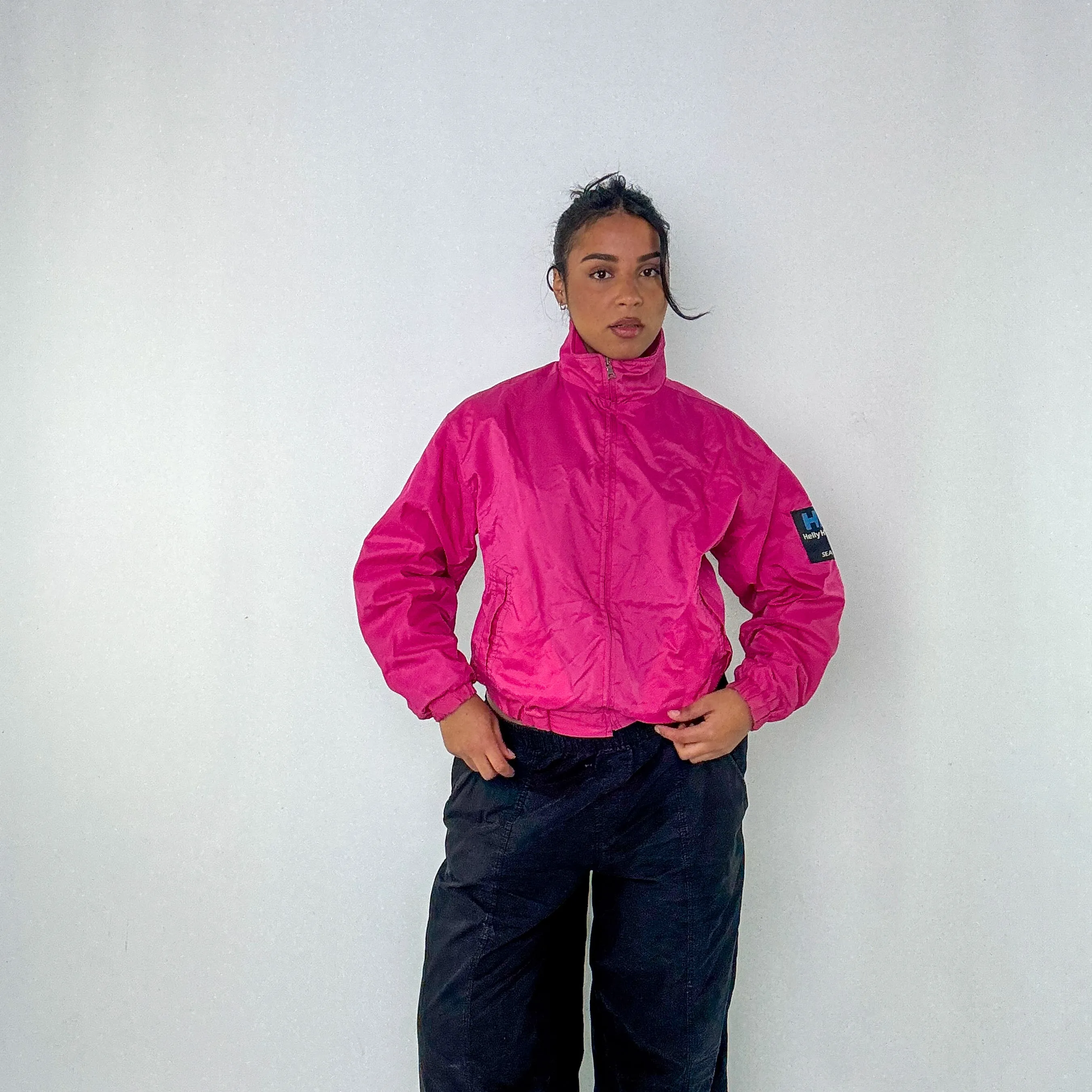 Pink y2ks Helly Hansen Track Jacket (M)