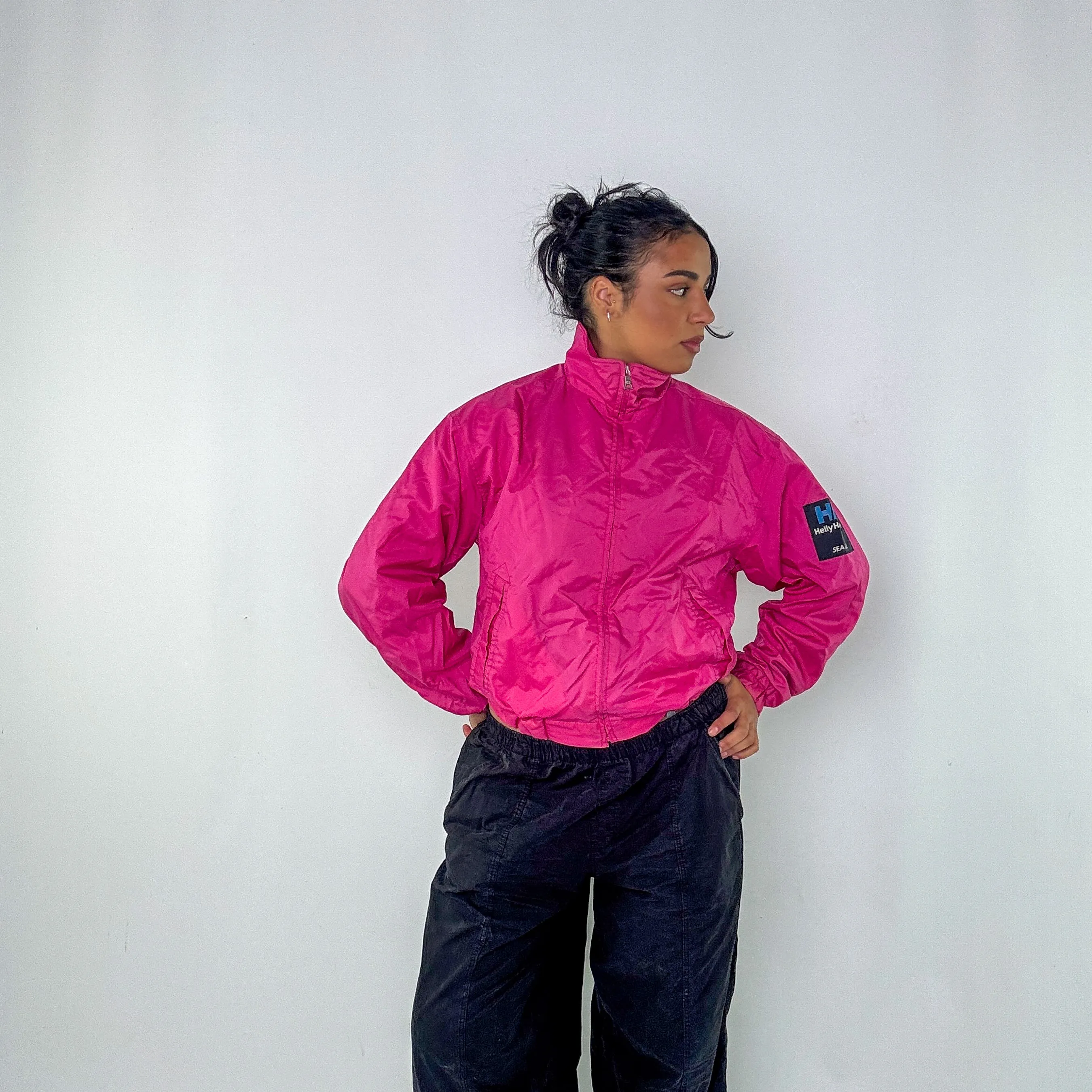 Pink y2ks Helly Hansen Track Jacket (M)