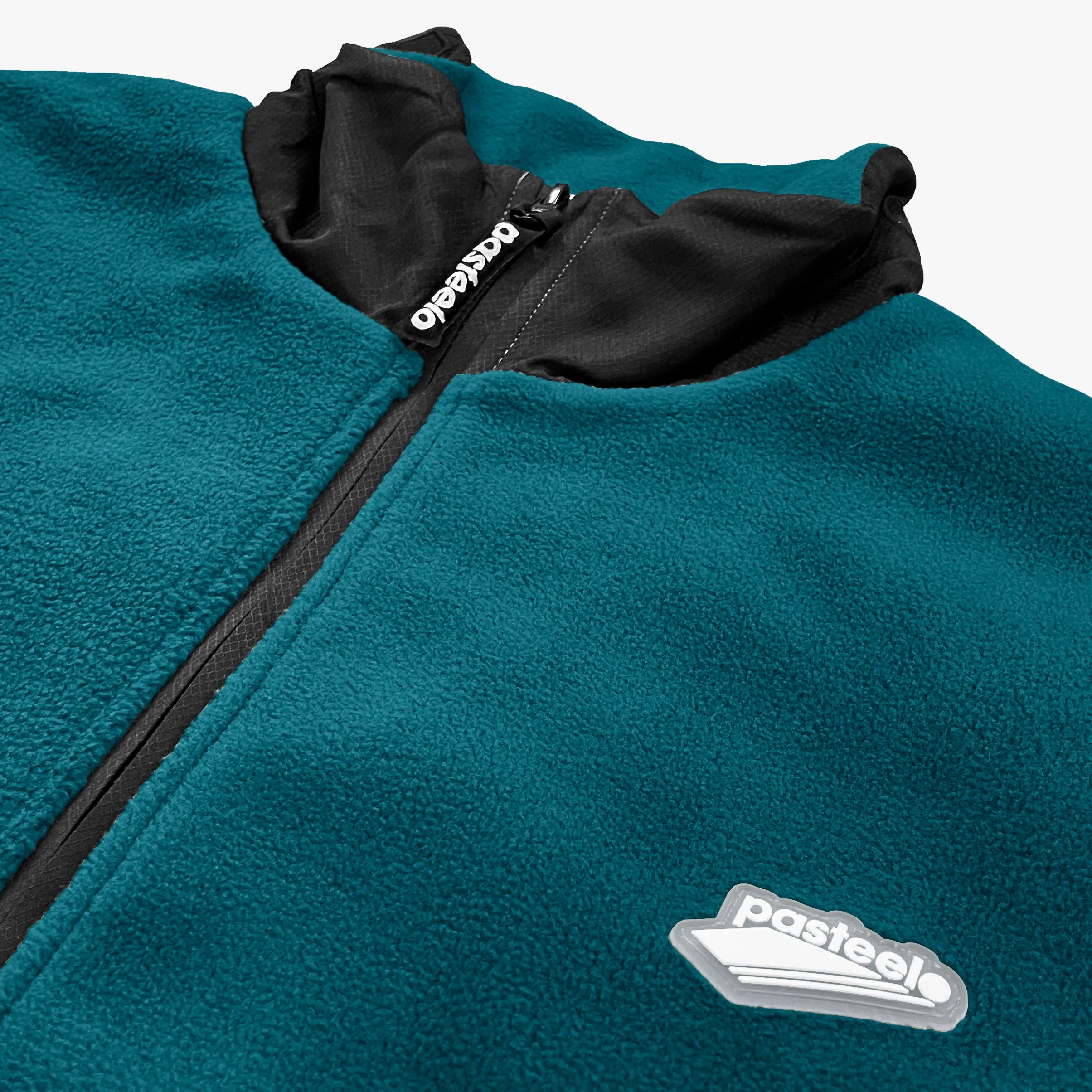 POLARFLEECE TECH VEST - DARK TEAL/BLACK