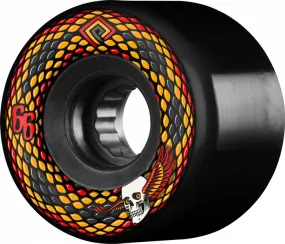 POWELL PERALTA WHEELS (JEU DE 4) SNAKES BLACK