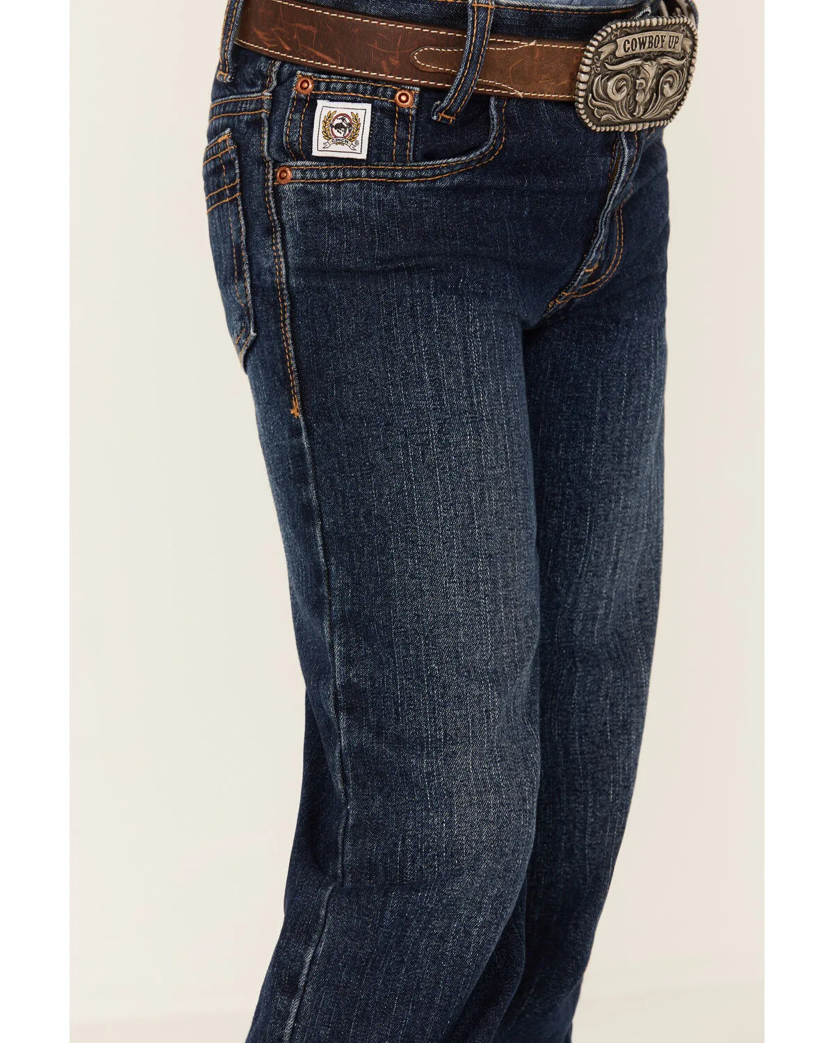 Product Name:  Cinch Boys' White Label Demin Straight Leg Jeans - Slim-8-18