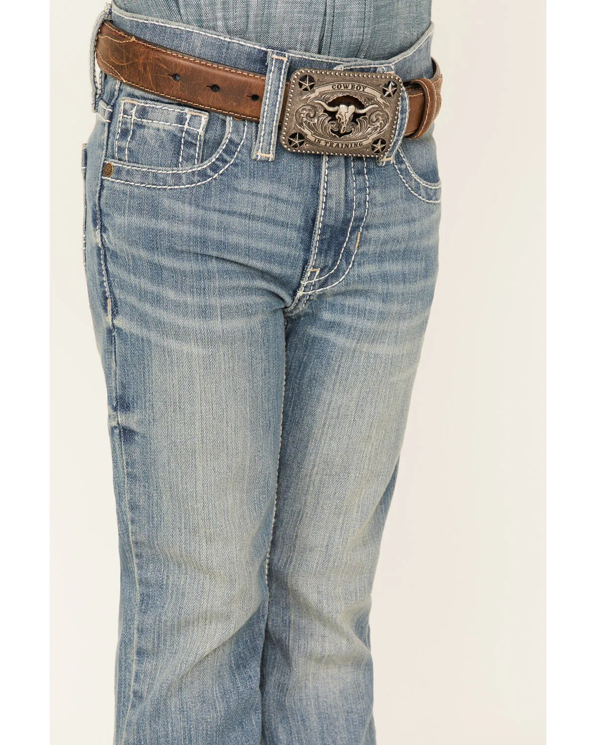 Product Name:  Cody James Boys' Clovehitch Light Wash Stretch Slim Straight Jeans