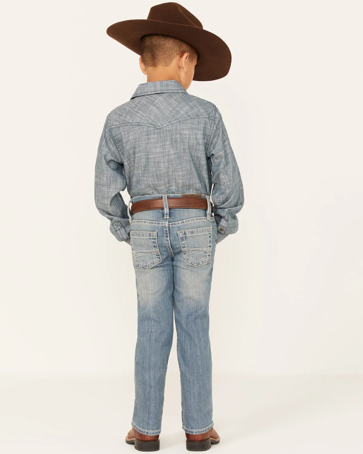 Product Name:  Cody James Boys' Clovehitch Light Wash Stretch Slim Straight Jeans