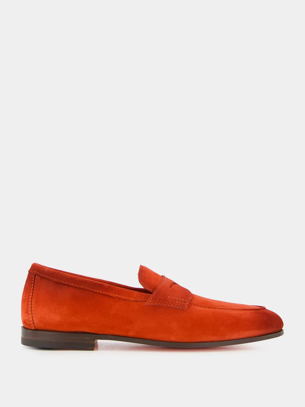 Red Suede Carlo Loafers