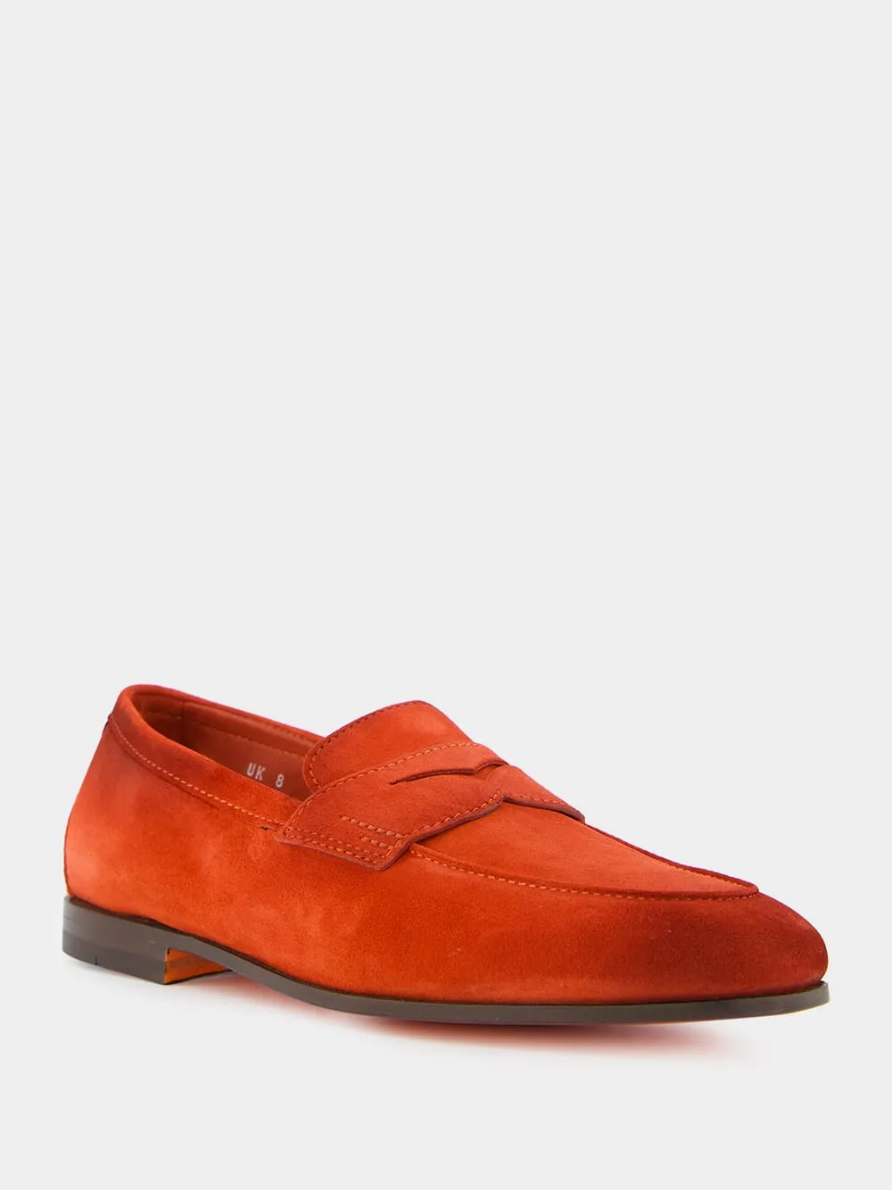 Red Suede Carlo Loafers