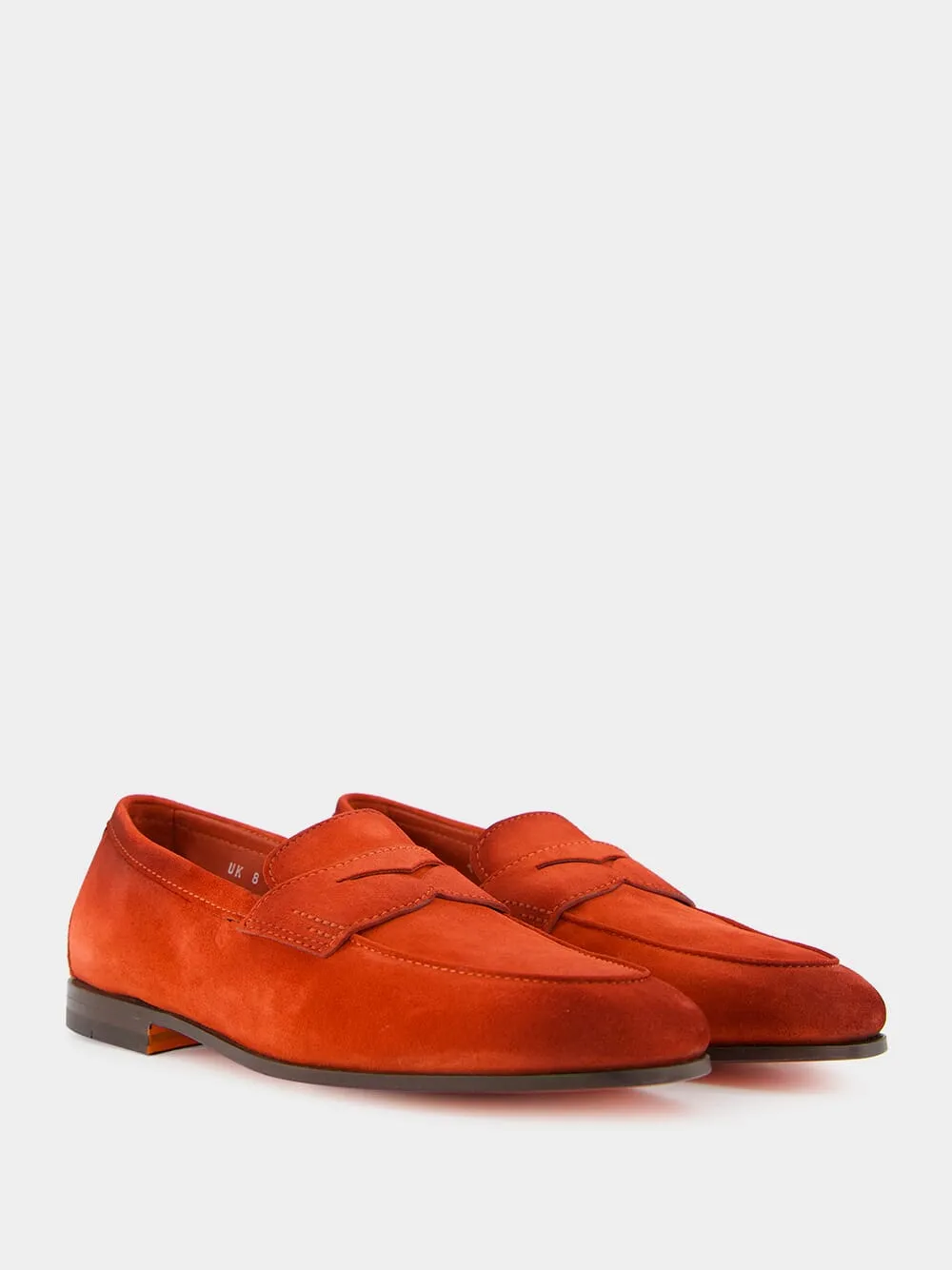 Red Suede Carlo Loafers