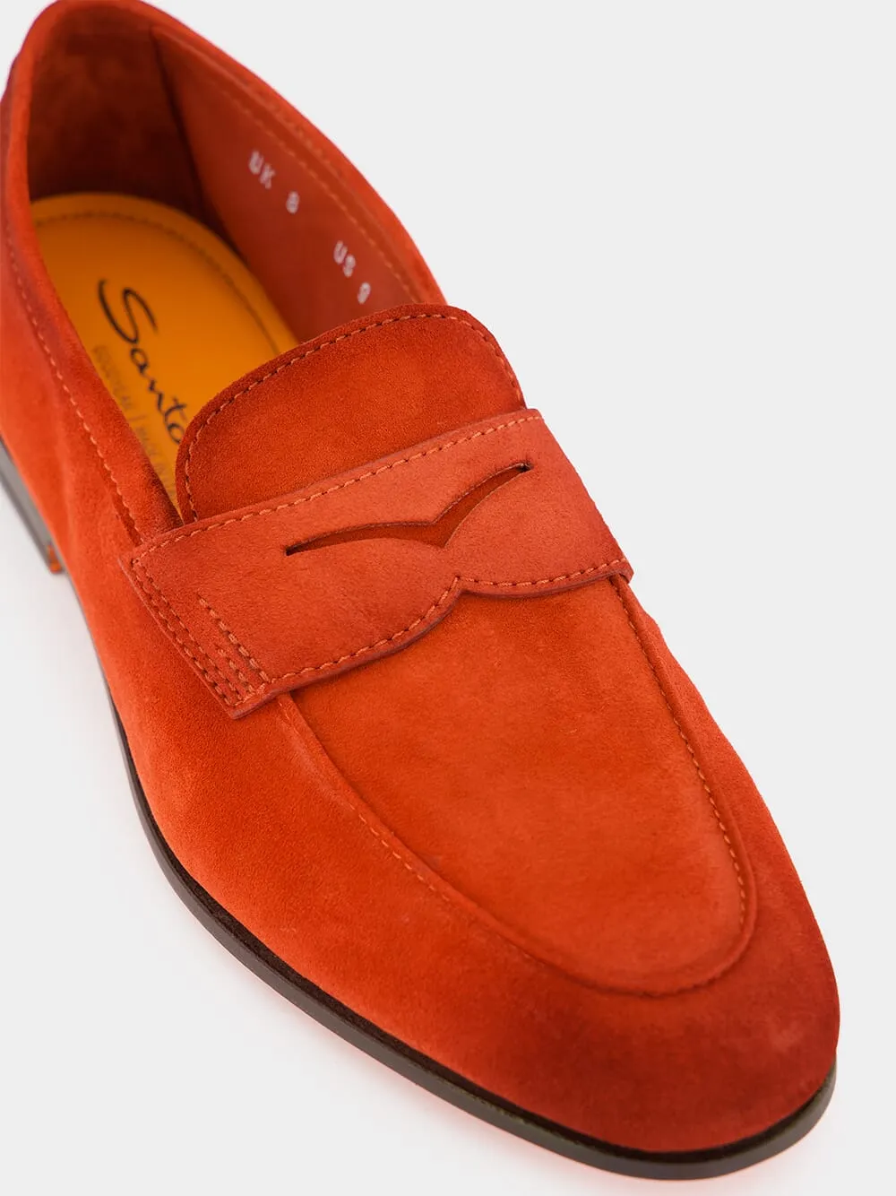 Red Suede Carlo Loafers