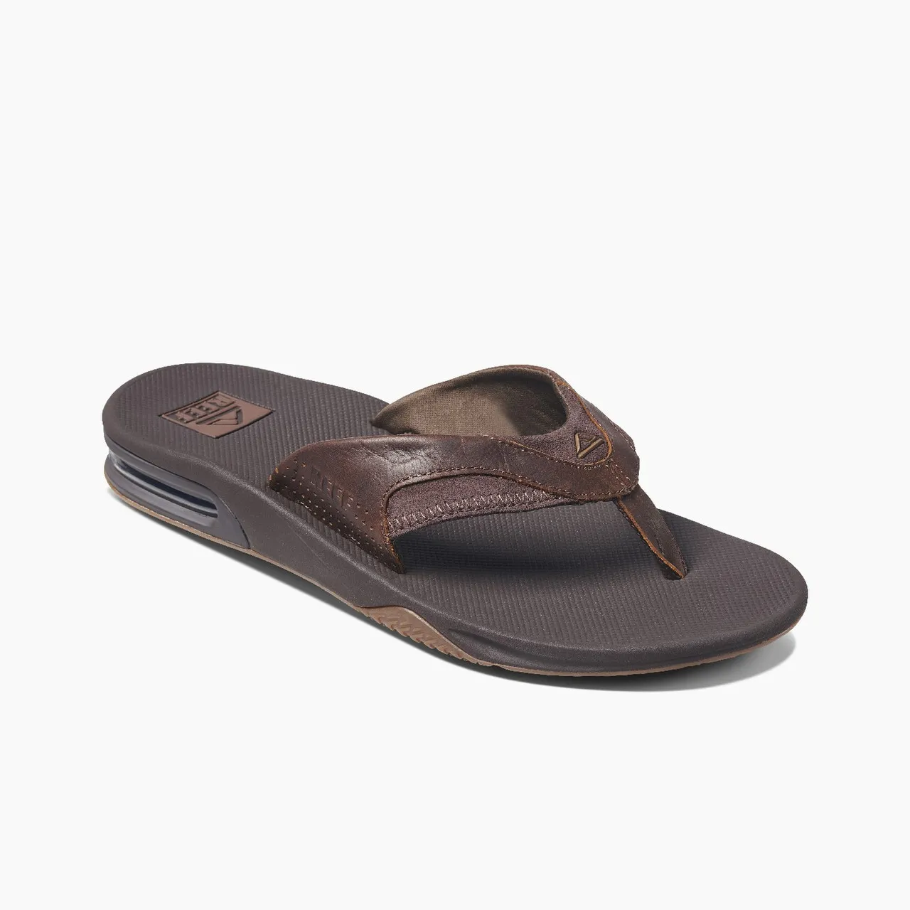 Reef Leather Fanning Men's Sandals